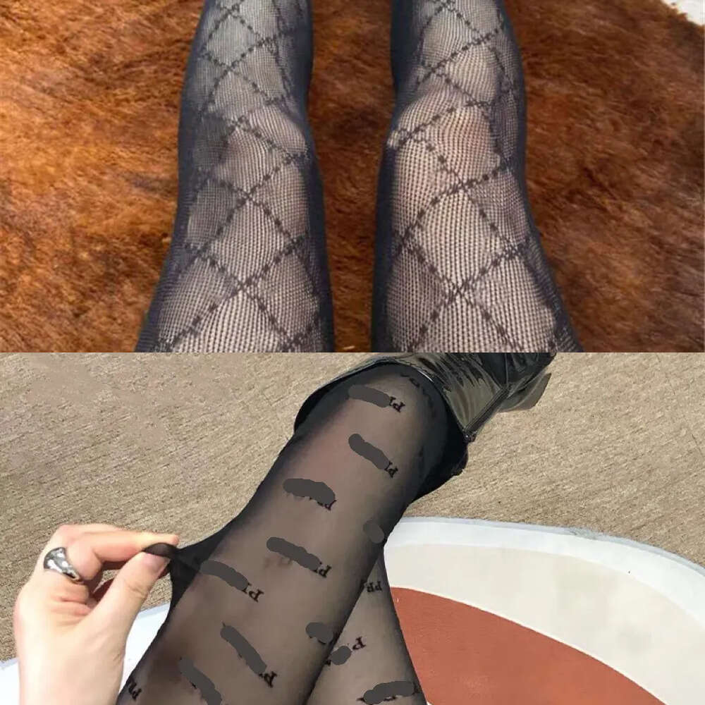 01 CC Sexy Tights Paris Designer Stockings Woman Black Hosiery Elastic Stocking Womens Legging Pantyhose Fashion Letter 811
