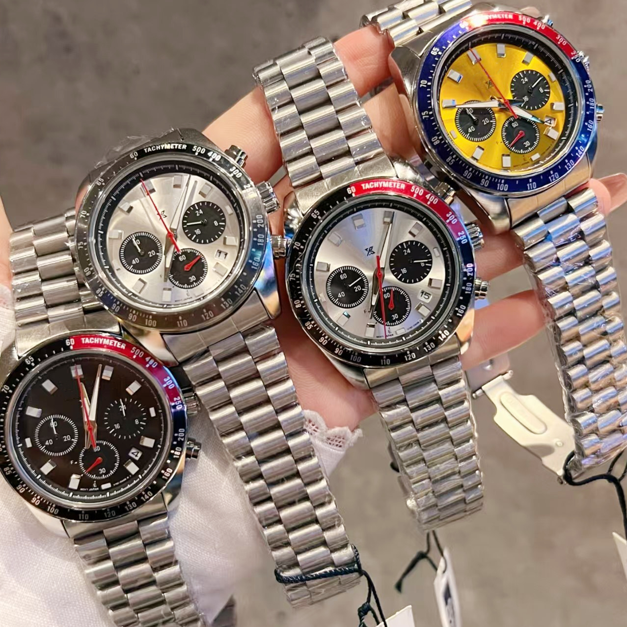 JASON007 SEKO X Series Prospex SPEEDTIMER SSC947 Chronograph Watches Men Multi-Function Quartz Movement Sapphire Mirror Luxury Hot Selling Mens Watch Montre