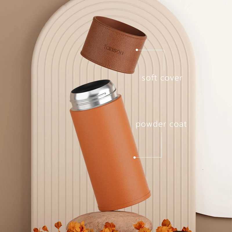 Cute Water Bottle Thermal g Portable Thermos Bottle For Tea Travel Insated Coffee Cup Stainless Steel Vacuum Flask 330ml Y251021