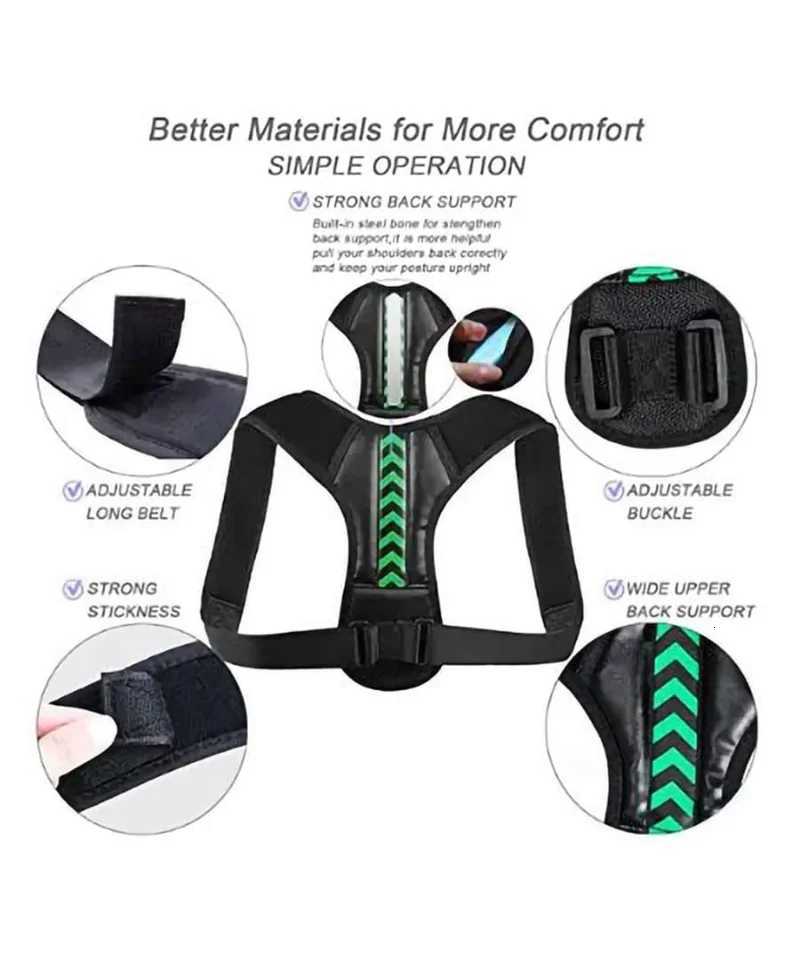 New Hot Adjustable Posture Corrector Belt for Clavicle Spine Support Reshape Body and Improve Posture At Home Office Sports D251021