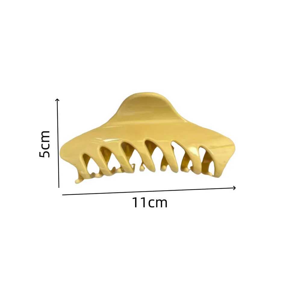 1PCWomens Geometric 1PCHair Clutches Transparent Acrylic Material Trendy Hair Grips for Stylish Daily Party LooksW254021