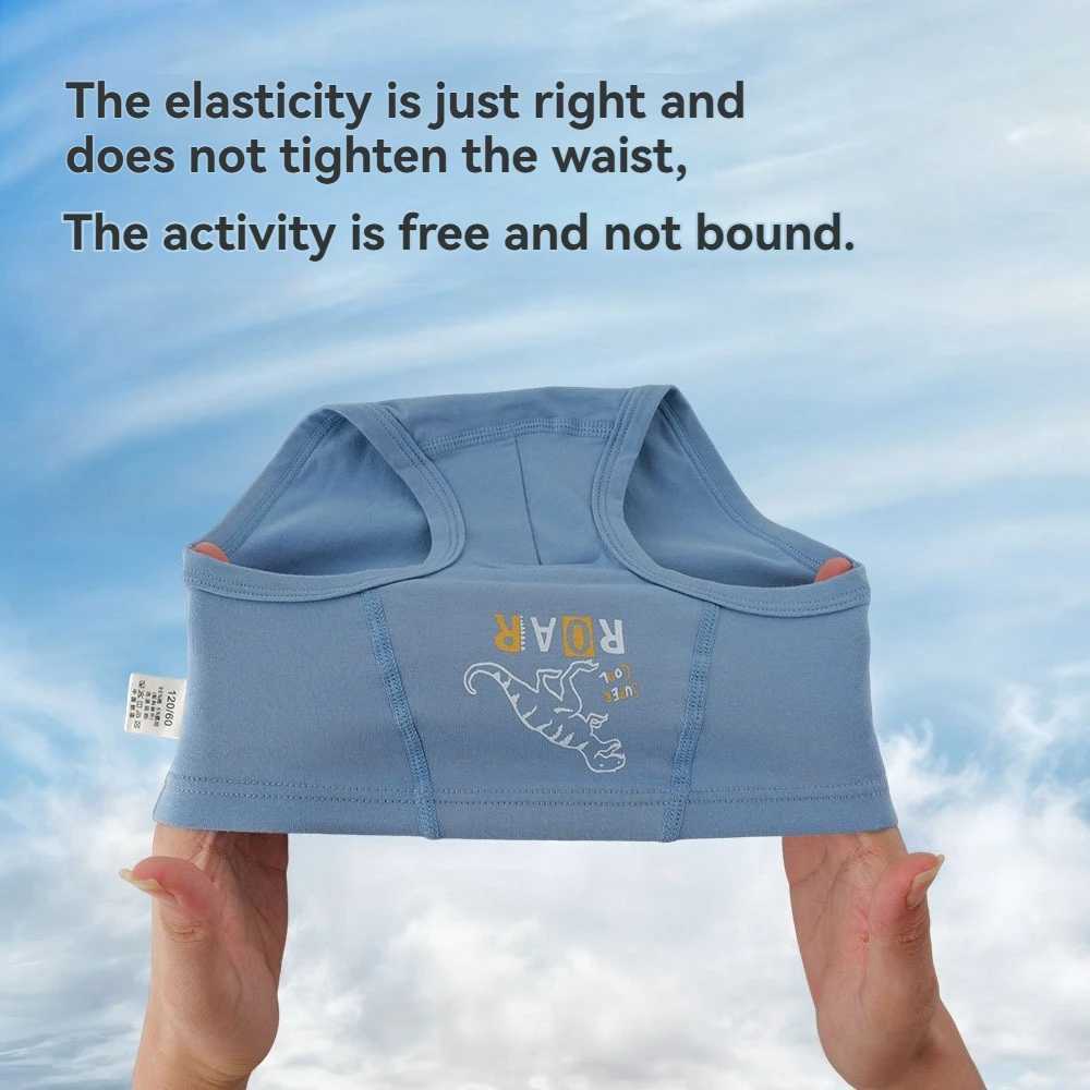 Boys Briefs Underwear 100 Cotton Dinosaur Print for Kids SweatAbsorbent Breathable Thin Style for All Seasons No Pinchin J251021