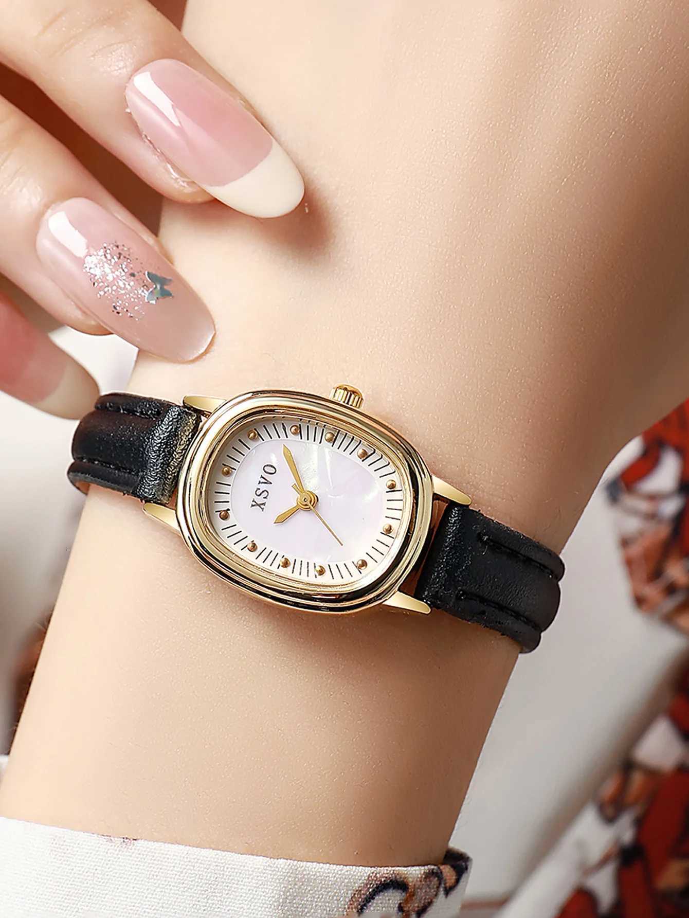 Fashion temperament simple life allmatch womens quartz suitable for Christmas Halloween giftsXJ251021