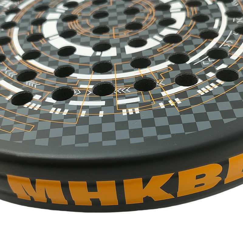 The new 00 carbon fiber Padel racket Paddle racket EVA elastic memory foam core Beach tennis racket Carbon fiber padel racket W251021