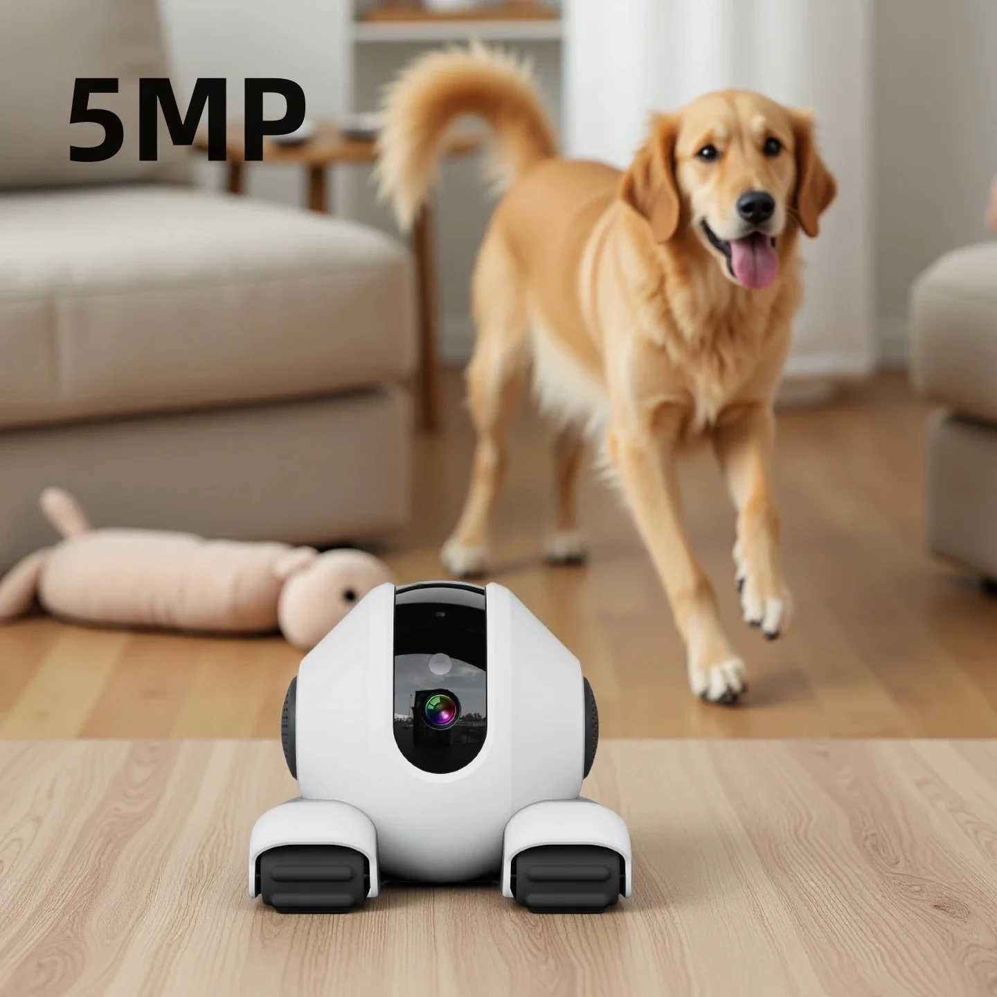 2025 5MP WiFi Indoor Security Camera Camera for BabyElderDogPet with Phone app 2Way Audio Baby Monitor Camera J251121