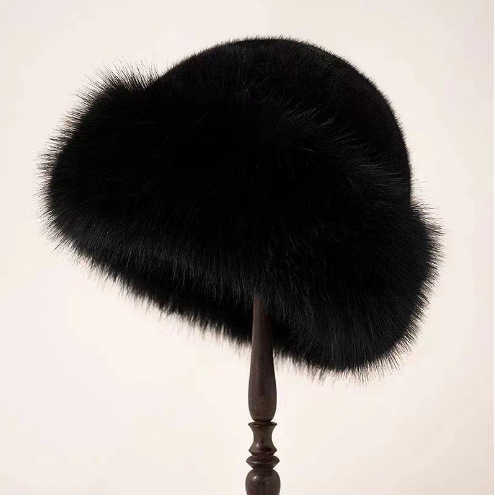 Hat for Women New Thickened Warm Faux Fur Hat Fashion Simple Ladies Hat H251020