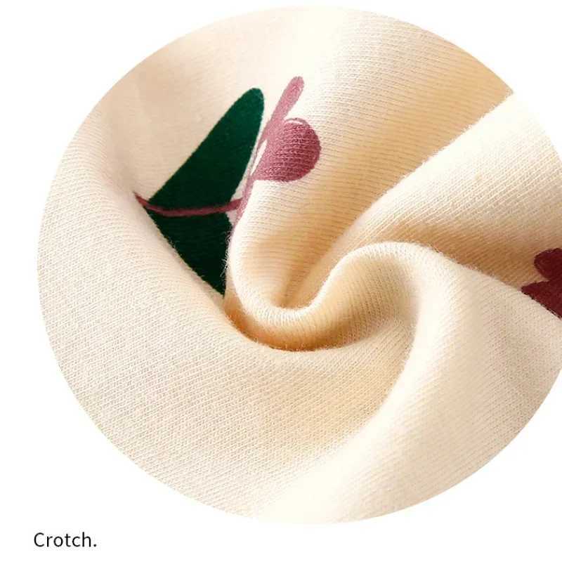 HoneyCherry New Girls Underpants Cotton Boxer Childrens Triangle Shorts Baby Plaid Cute Three Pack Baby Girl Panties J251021