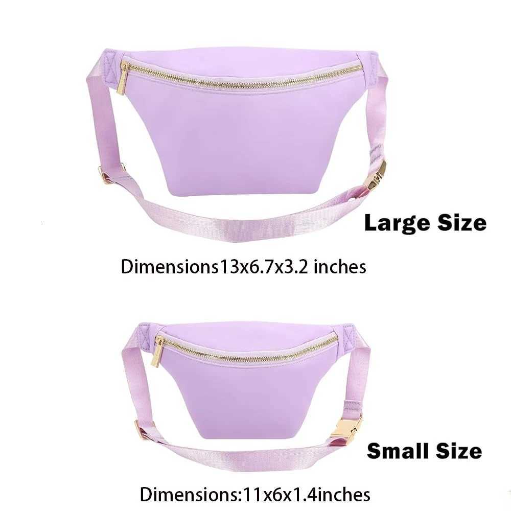 Candy Color Personalized Girls Belt Bag Sports Bum Bag Waterproof Zipper Waist Bag Nylon Waist Pack Waist Fanny Packs Z251021