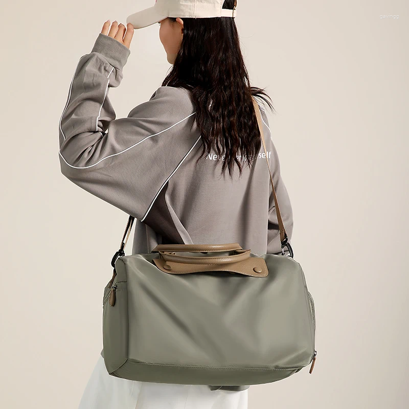 Duffel Bags Large Durable Water-Resistant Men's Travel Bag Multipurpose Messenger Convertible To Shoulder & Crossbody Carry / Handbag Y260225