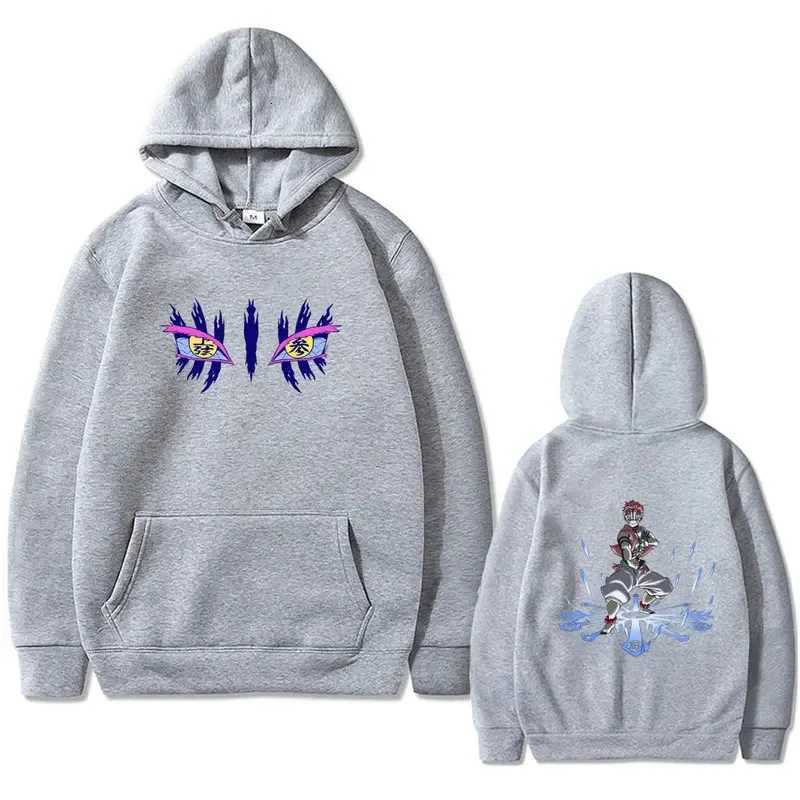 Anime Demon Slayer Akaza Merch Hoodie Men Women Clothing Cartoon Fashion Oversized Hooded Sportswear Male Casual Fleece Hoodies W251021