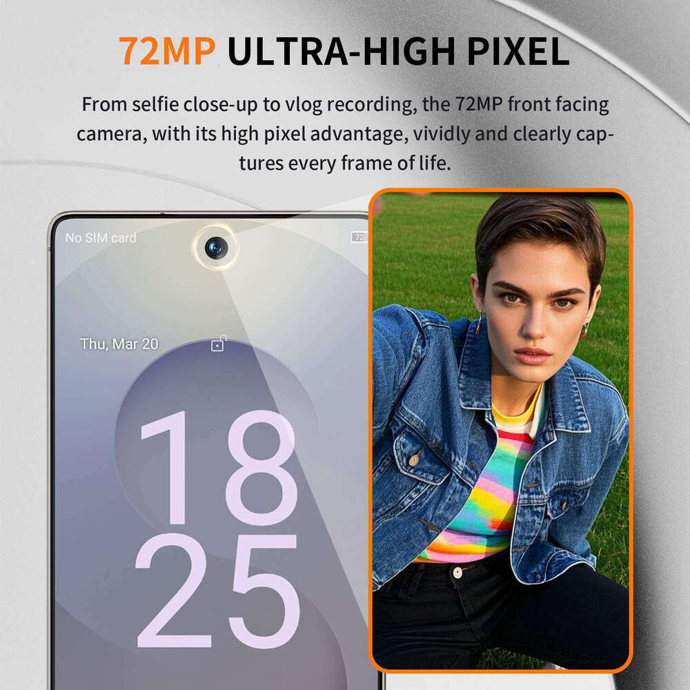 Inch S Ultra Phone HD Large Screen Android Smartphone