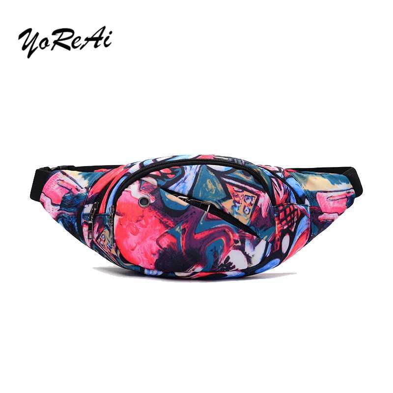 Printed Pillow Womens Waist Bag Waterproof Belt Bags for Ladies Travel Phone Case Belt Wallet Fanny Packs Female Chest Hip Bags Z251021