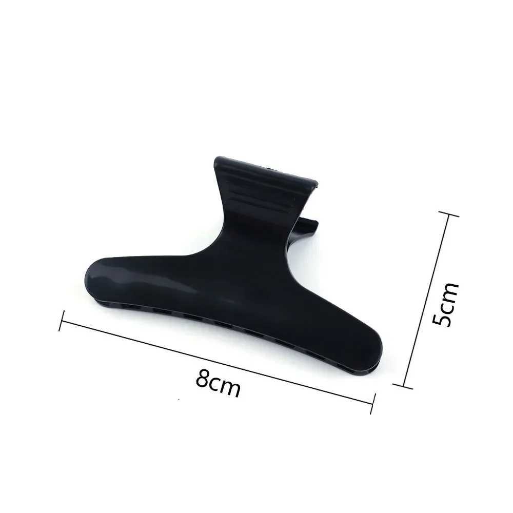 212pcs Butterfly Hairdressing Section Clips Women Girls Hair Section Claw Salon Accessories Hair Styling Holding Clamps BlackW254021