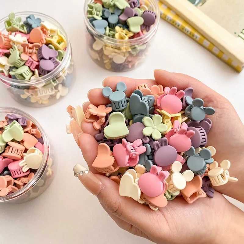 Colorful Candy Clasp Clip Mini Small Princess Head Broken Hair Clip Summer Forehead Bangs Side Clip Broken Hair HeadpieceW254021