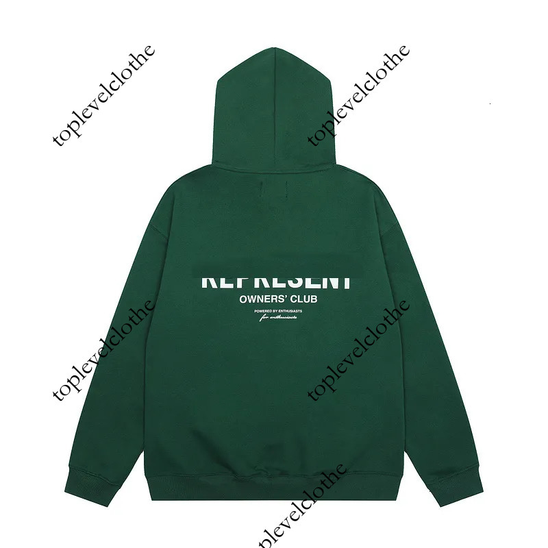 Representers Hoodie Owners Club Designer Representor Hoodie London Fashion High Street Trendy Mens Women Crewneck Sweatshirt R Print Joggers 374
