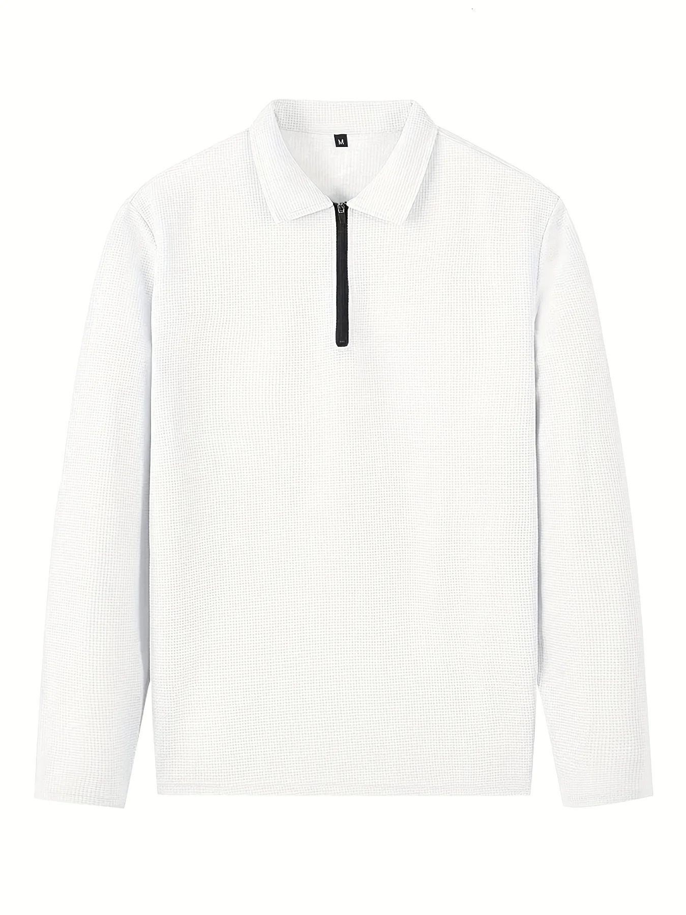 The mens spring and autumn Waffle longsleeved and long pants sportswear and casual set is made of comfortable and breatha 251021