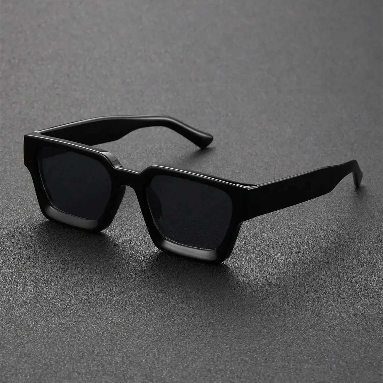 Retro Black Millionaire Shades Luxury Sunglasses 2025 For Men Designer Famous Brand Square Sun Glasses Man Women Sunglass J251114