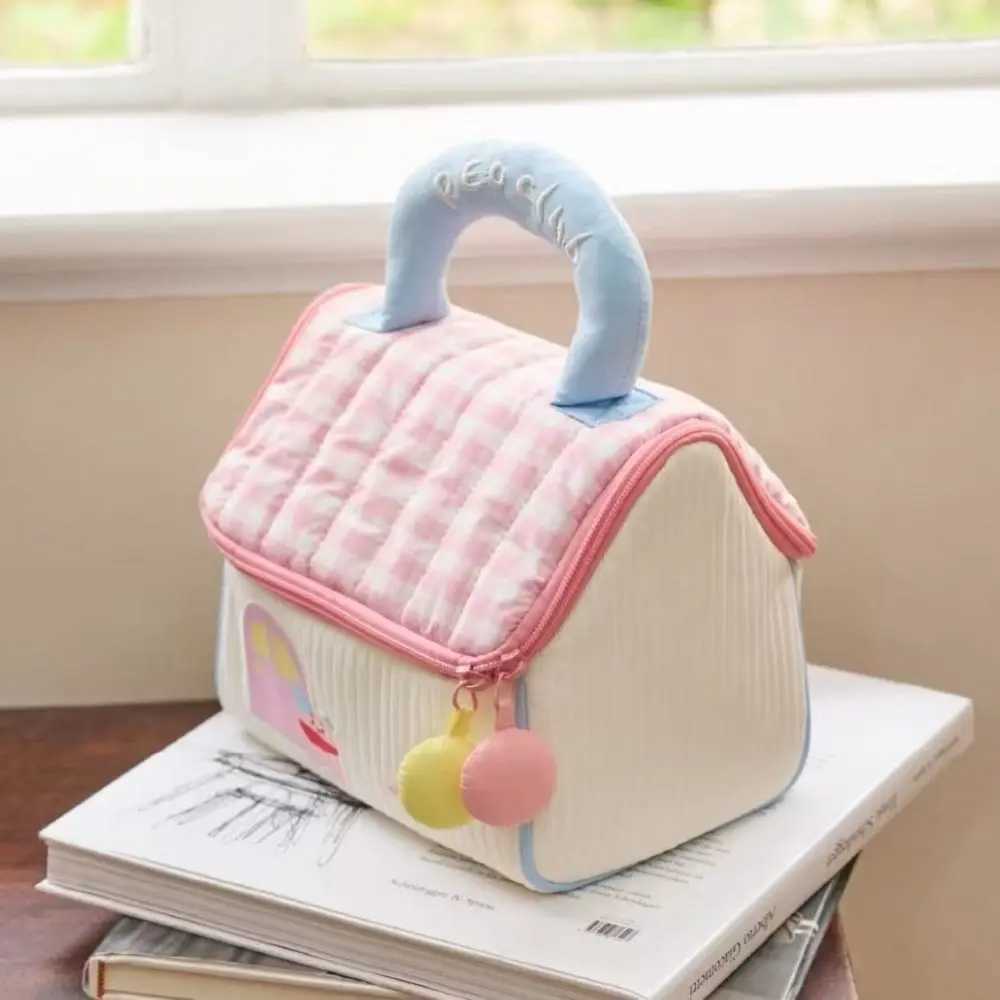 Makeup Bag Large Capacity Portable Cosmetics Storage Bag Multifunctional Handheld Cosmetic Pouch Travel Cosmetic Bags CasesW251021