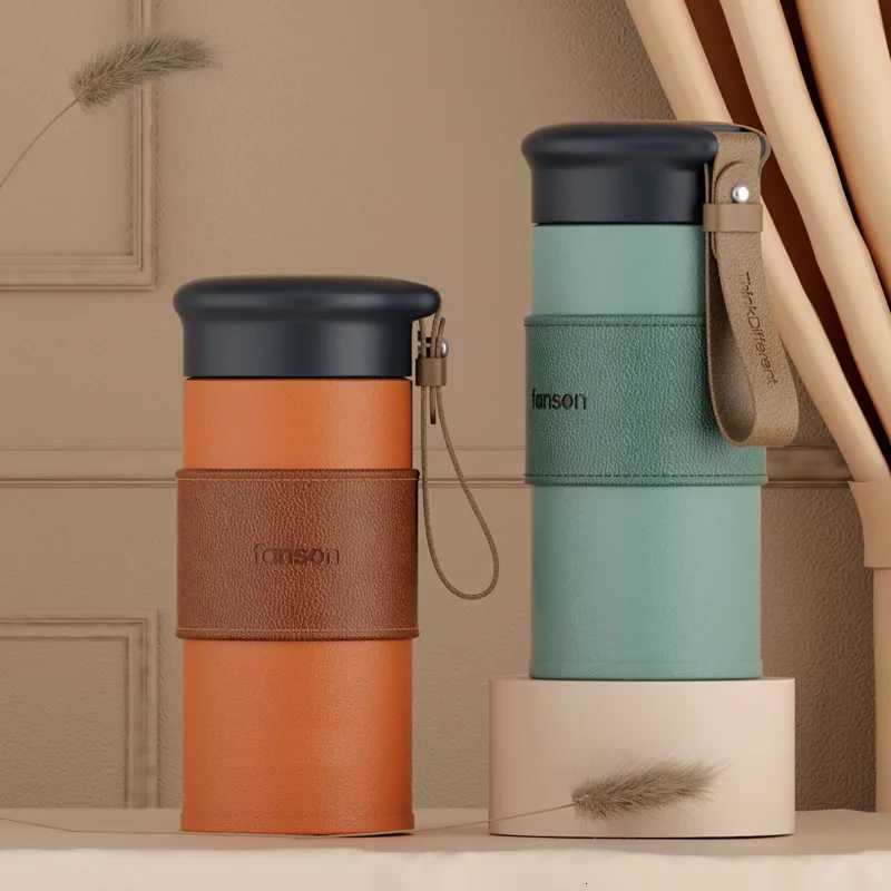 Cute Water Bottle Thermal g Portable Thermos Bottle For Tea Travel Insated Coffee Cup Stainless Steel Vacuum Flask 330ml Y251021