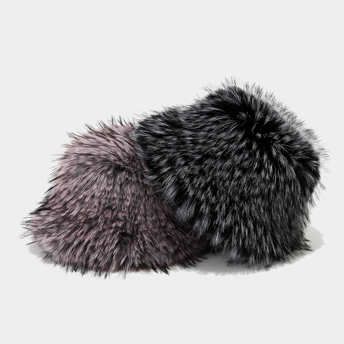 Plush Fisherman Hat for Women Feel Autumn and Winter Versatile Coldproof Bucket Hat Thickened Warm Hat Trendy H251020