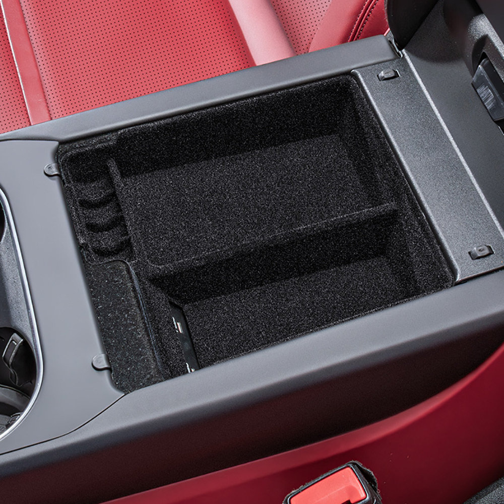 Car Central Center Console Organizer Tray Armrest Storage Box for Porsche Cayenne 2018-2023 Interior Accessories Gear Shift Panel Insert Box