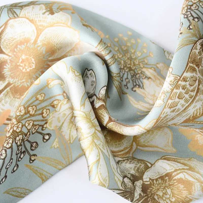 Chinese retro mtifunctional wens silk scarf small strip diamond buck small scarfW251021