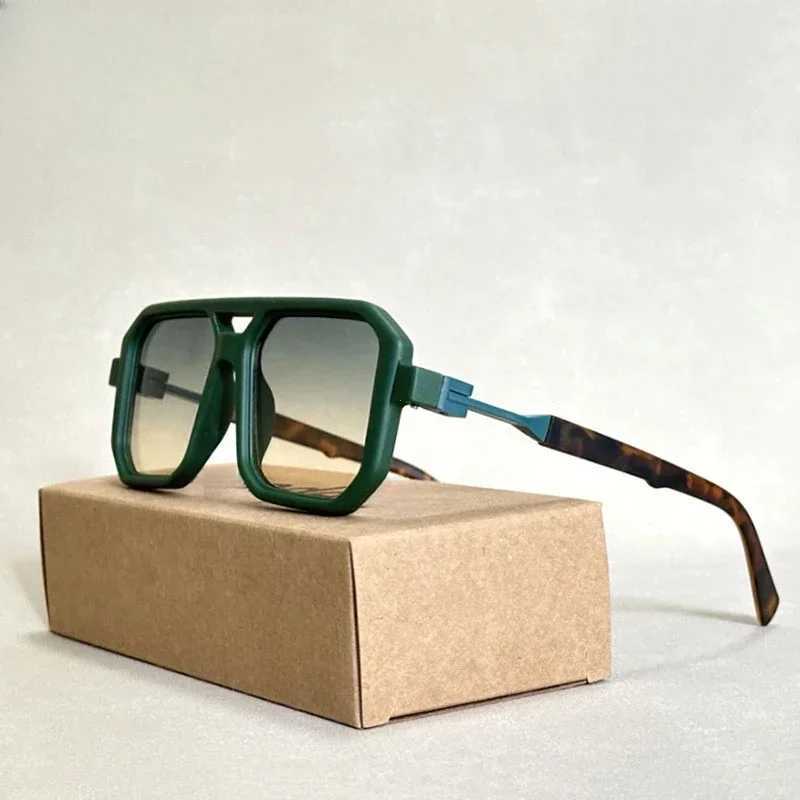 2025 Vintage Fashion Sun Protection Sunglasses for Men Square Shades Retro Flair Sunglasses Womens Trendy Shades Gafas De Sol J251114