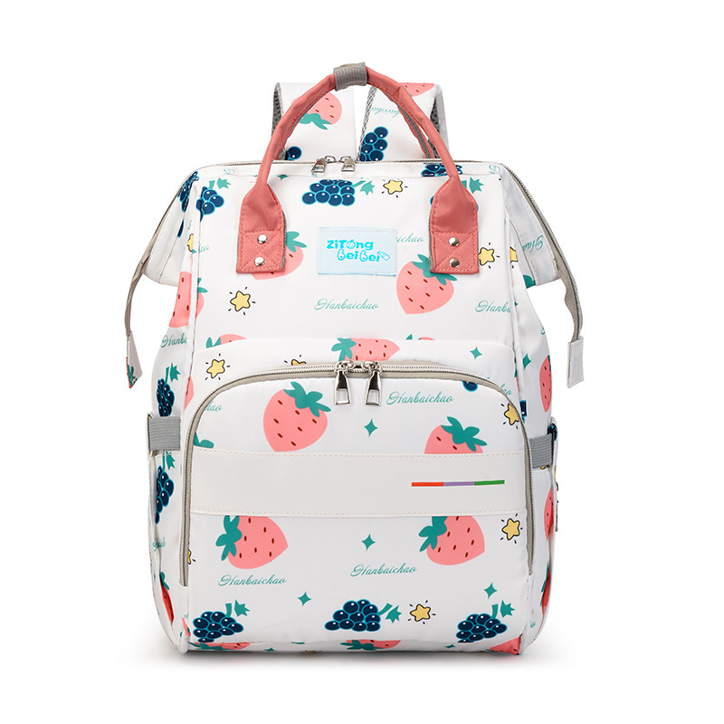 Fashion designer mommy bag mommy baby backpack large capacity new handheld single shoulder multi-functional bag for pregnant women going out