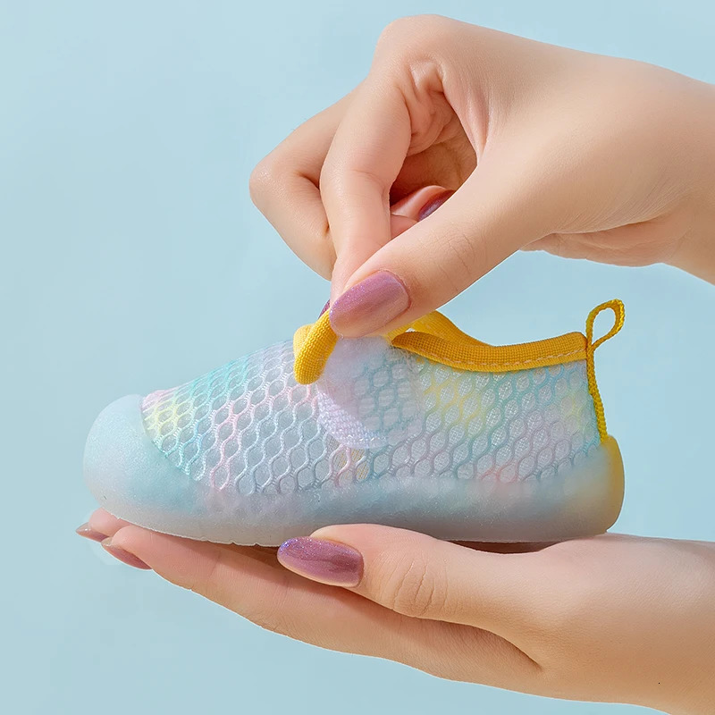 Spring Summer Baby Shoes Mesh Breathable Sandals 03T Boys Girls SlipOn Casual Sneakers NonSkid Lightweigt Prewalkers 251014