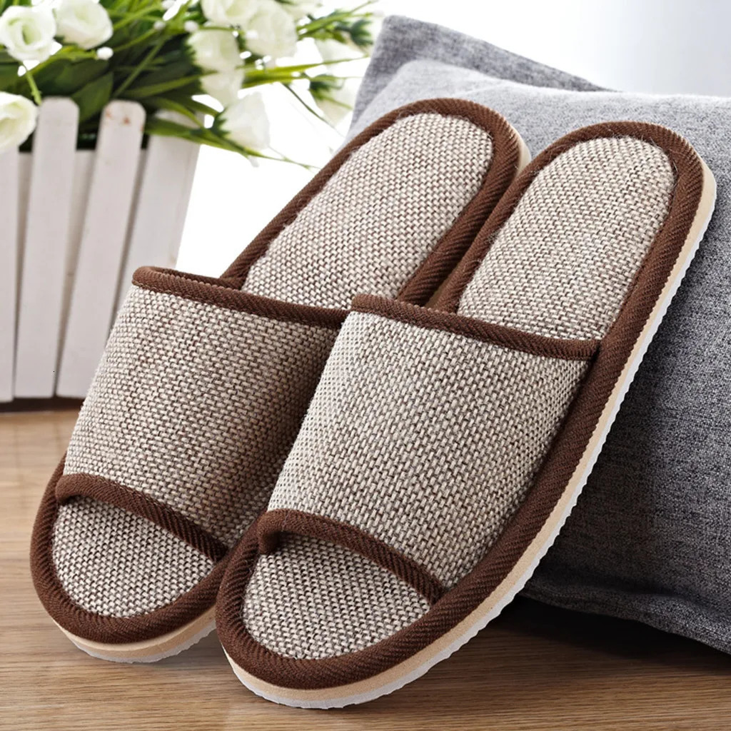 Fashion Slippers Womens Mens Couples Comfortable Home Casual Slippers Indoor Simple Solid Color Soft Flat Sandals 251021