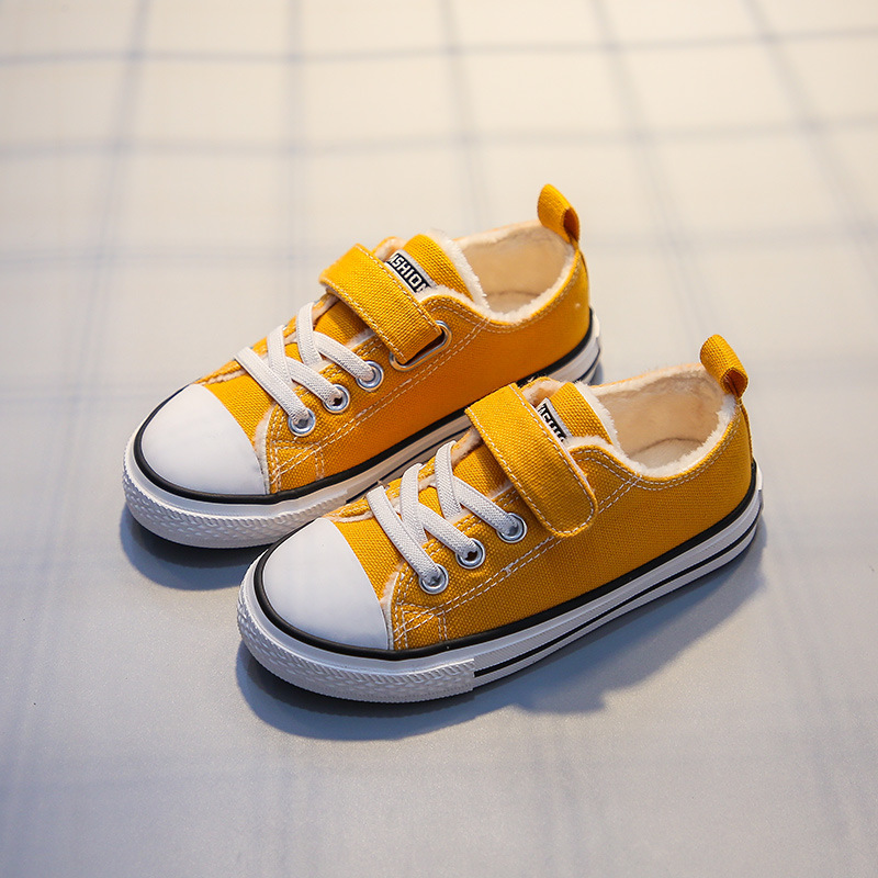 Kids Canvas Shoes Toddler Infant Design Canvas Shoes Kidszworld Children Boy Girl Walking Cloth Sneakers Sizes 19 - 36 US4c-US4y K1189