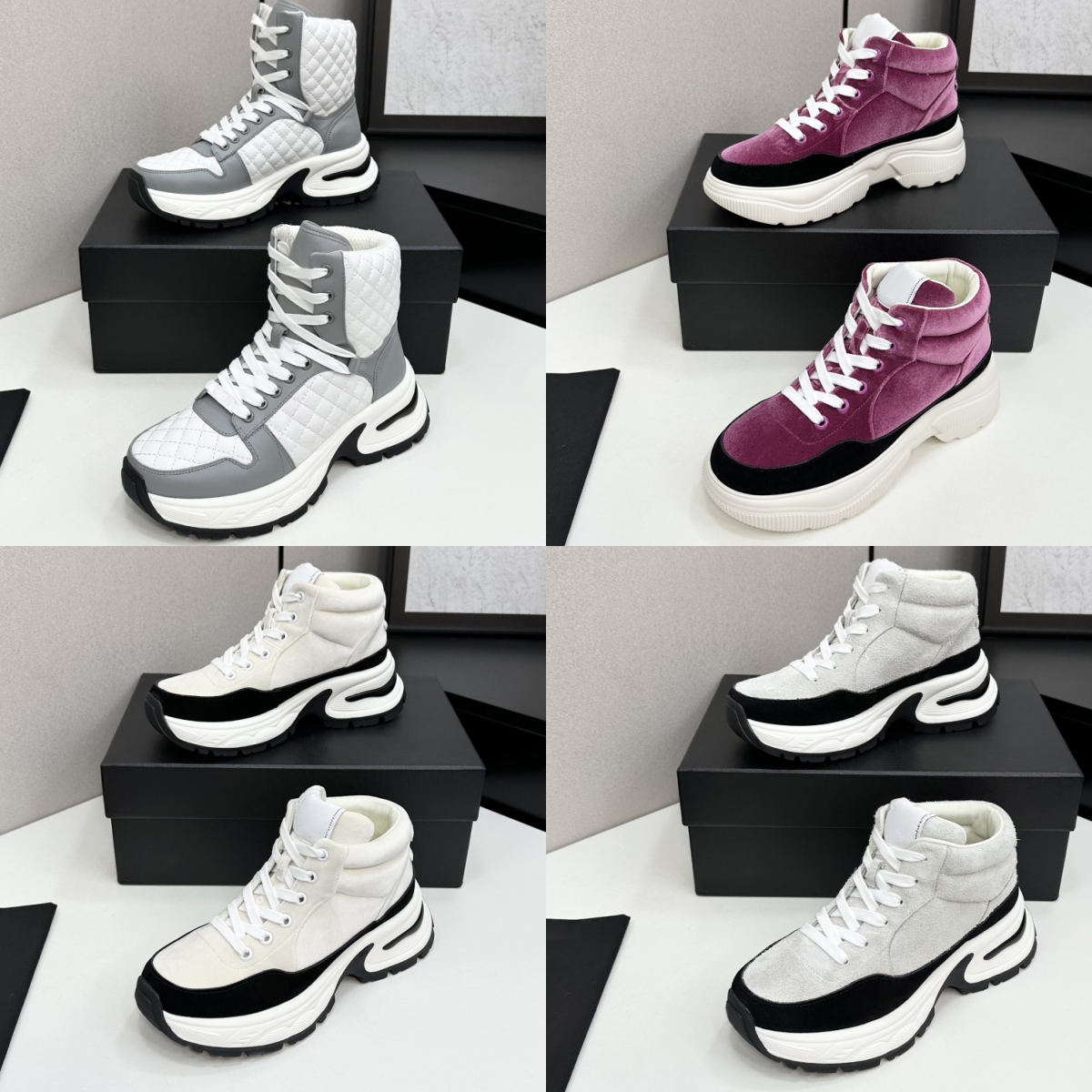This is a fashionable autumn and winter women's ankle casual boot that can flexibly adapt to various daily dressing needs, with high quality
