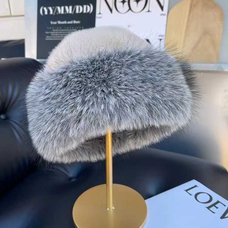 2025 New Style Cute Hat for Women Thickened and Warm for Autumn and Winter Ear Protection Imitation Mink Fur Plush H251020