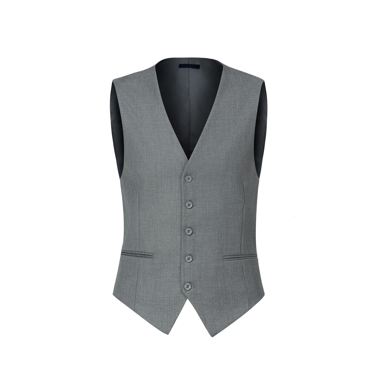 3pcs Mens Classic Solid Color Suit Set Long Sleeve Blazer with Button Details NonStretch Fabric Regular Fit for All Seasons 251021