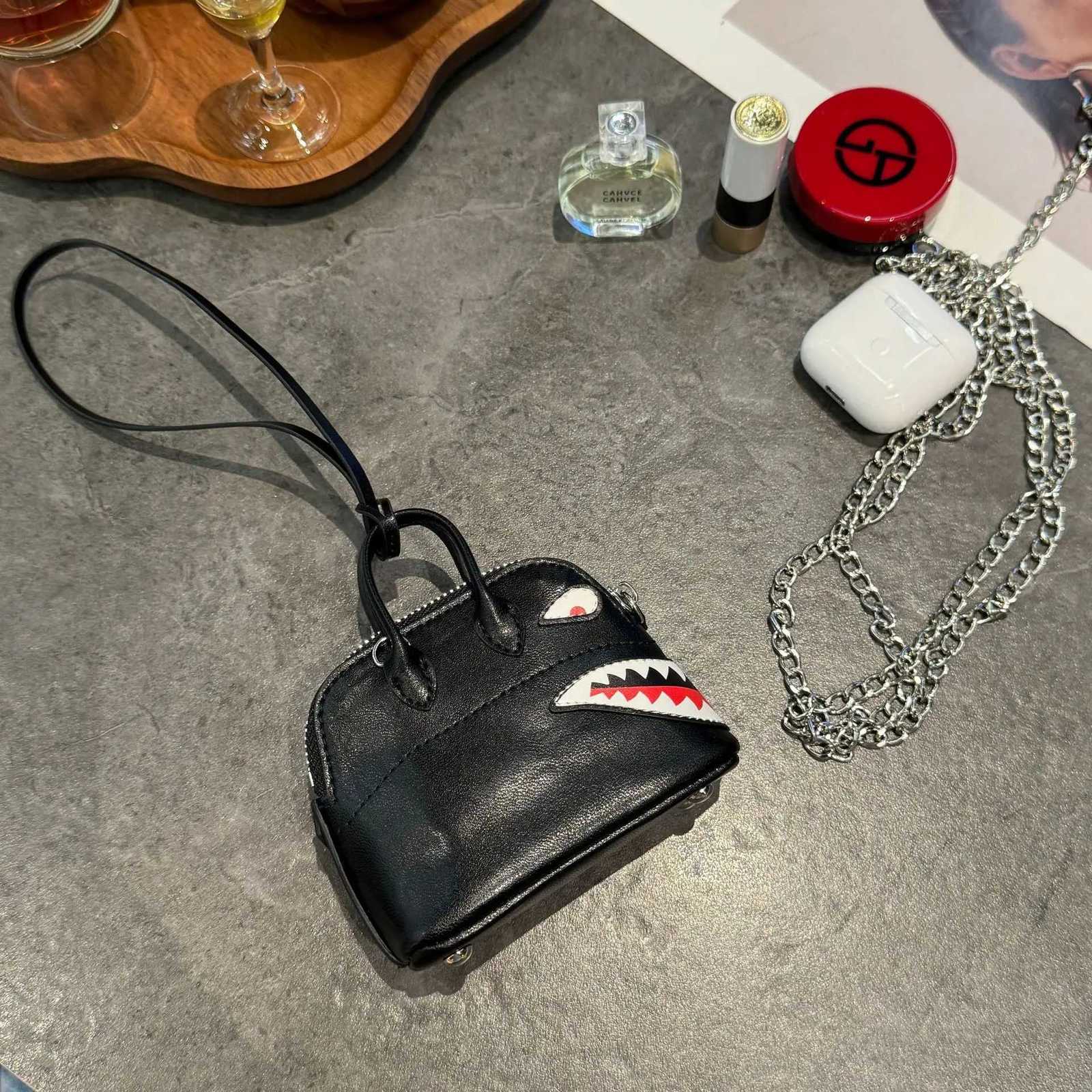 New Leather Mini Bag Pendant HighEnd Decoration Earphone Lipstick Bag Key Chain Accessories W251021
