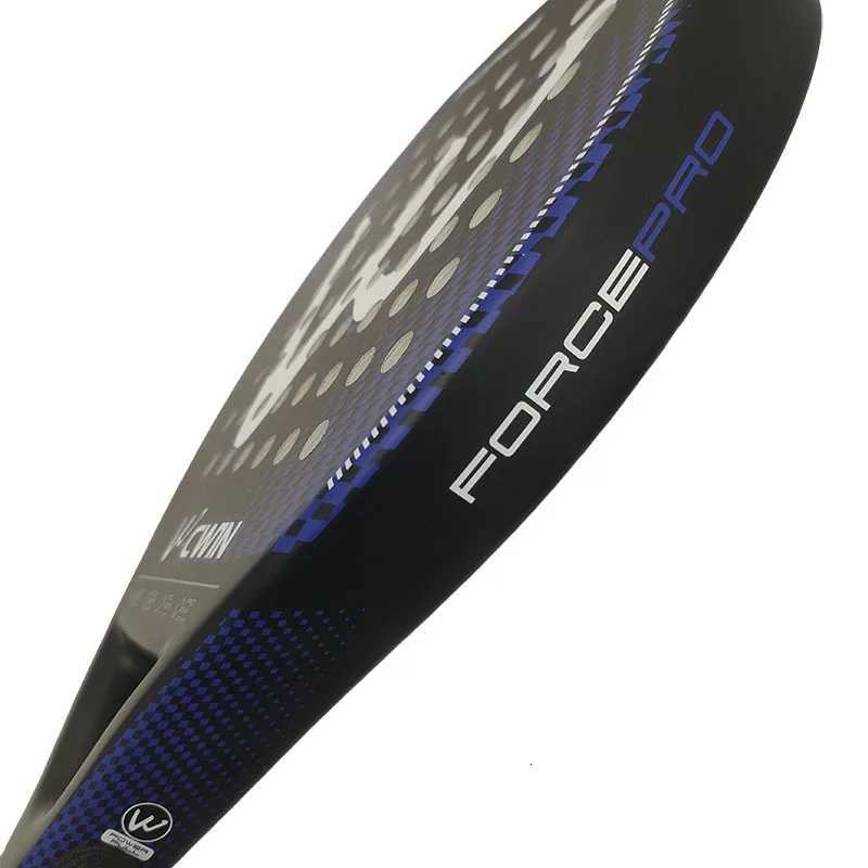 Padel racket Paddle racket 50 carbon fiber 50 glass fiber EVA elastic memory foam core Tennis racket Carbon fiber padel racket W251021