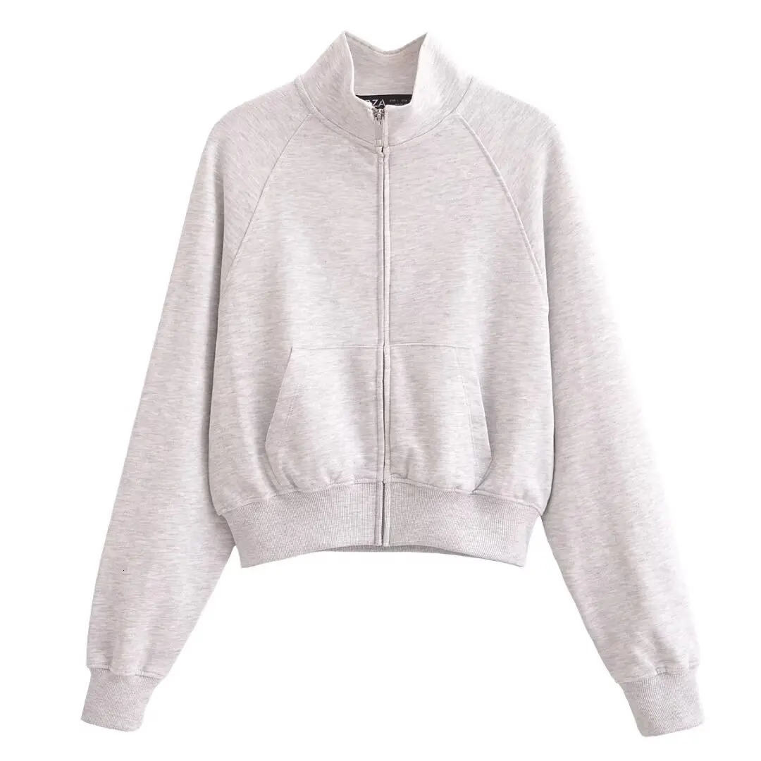 Womens Spring Warm Fleece Lined Zipper Jacket Sweatshirt Set Fashionable Stretch High Waist Pants 2piece 251021