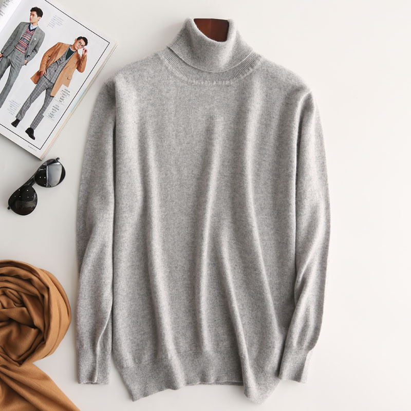 Cashmere turtleneck men sweater autumn winter jumper clothes ropa hombre pull homme hiver pullover men turtle neck sweaters 250920