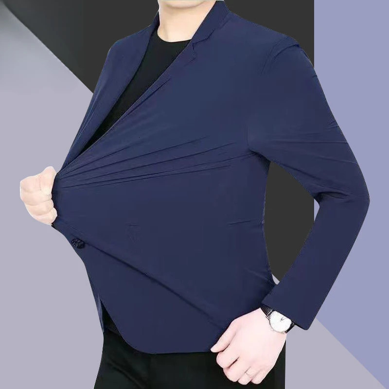 Legendary Paul Spring and Summer Small Suit Jacket Mens Suit Top Mens Sun Protection Casual Highend Lightweight Jacket 251021