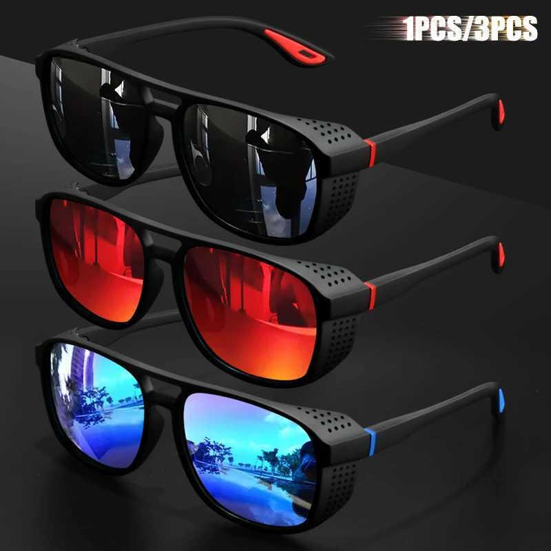 1PC3PC sport polarized sunglasses windproof design suitable for outdoor cycling and running lightweight UV400 J251114