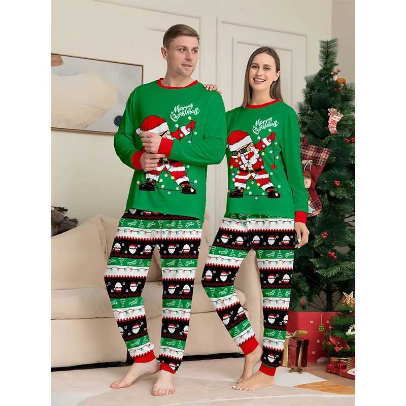 2026 New Christmas Matching Family Pajamas Outfits Xmas Adult Mother Father Kids Set Baby Romper Sleepwear Family Look Pyjamas L251021HM52