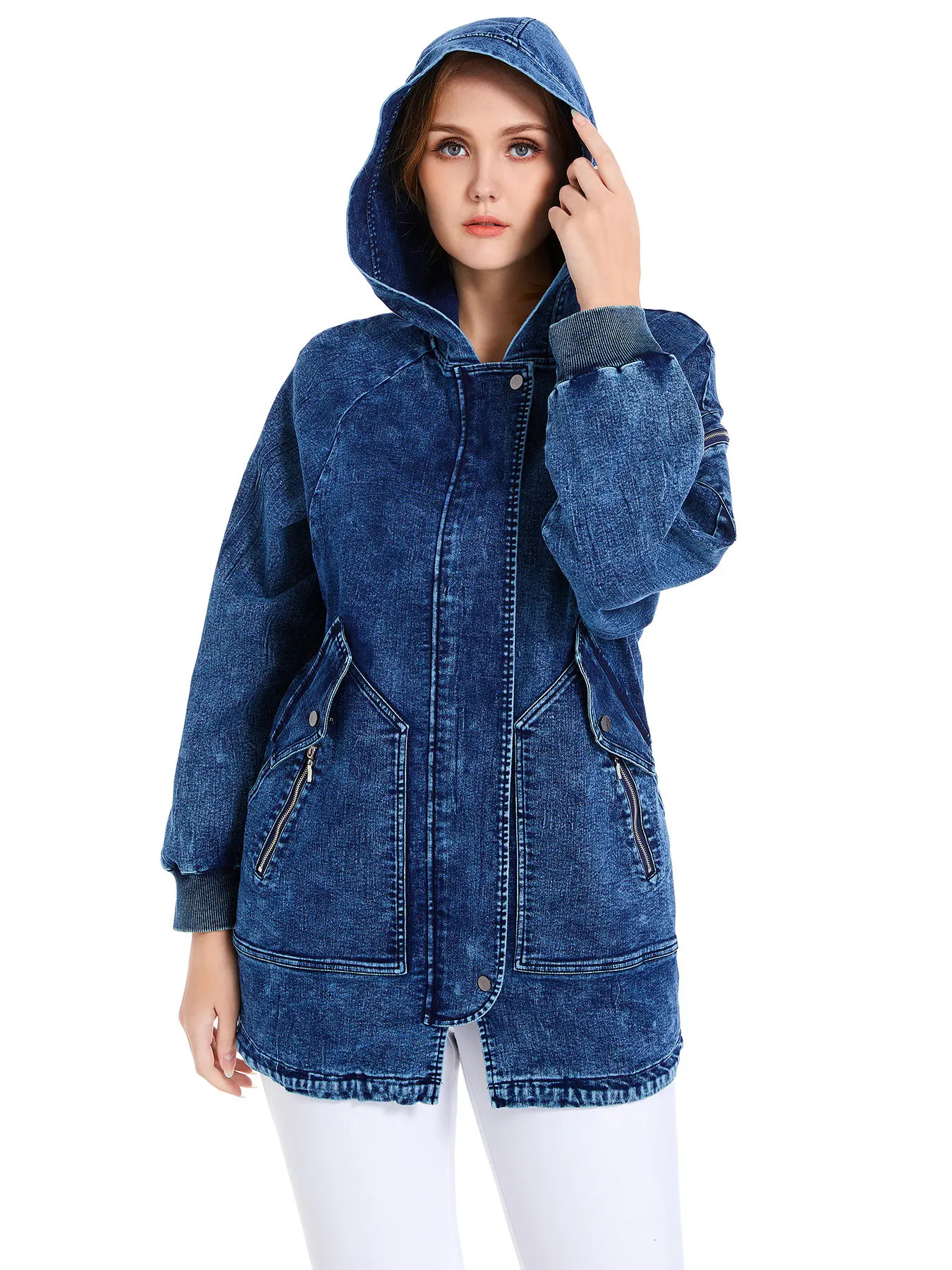 Women Plus Size Woven Autumn And Winter Fashion Coat 251021
