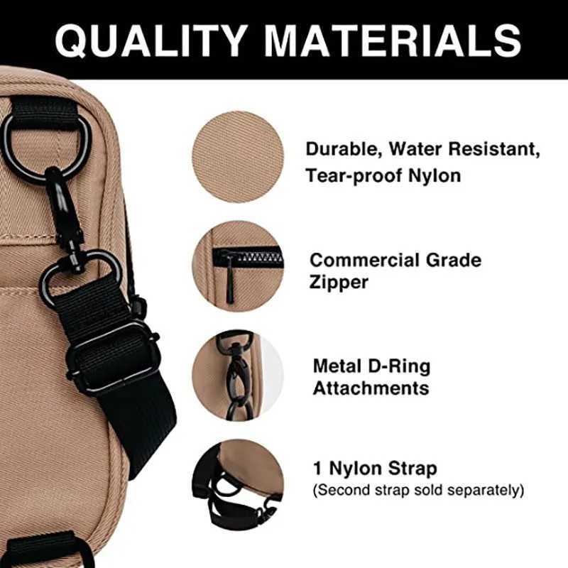 2024 New MultiFunctional Waterproof Messenger Bag Oxford Cloth Waterproof Chest Bag MultiPurpose Waist Bag for Men and Women Z251021