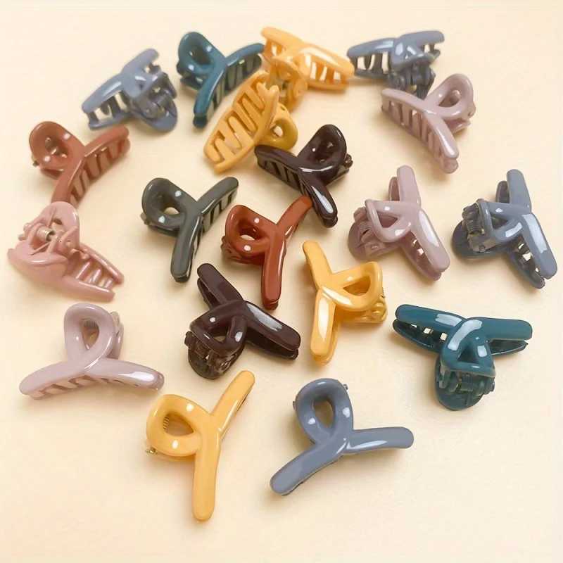 South Korea Mixed Hair Mini Small Grasp Clip Frosted Bright Cute Girls Bangs Hair Clip Small Grasp Clip Side Hairpin Hair OrnameW254021