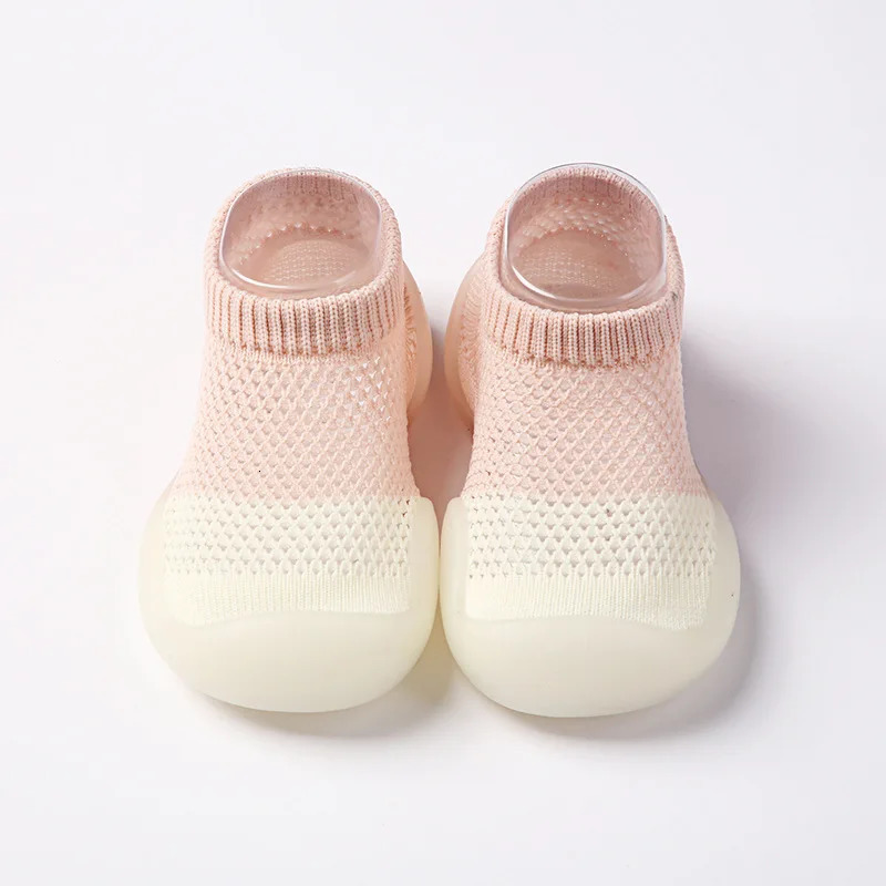 Baby Socks Shoes Kids Toddler First Walkers Soft NonSlip Sole Knit Breathable Rubber Floor for Boys Girls 251014
