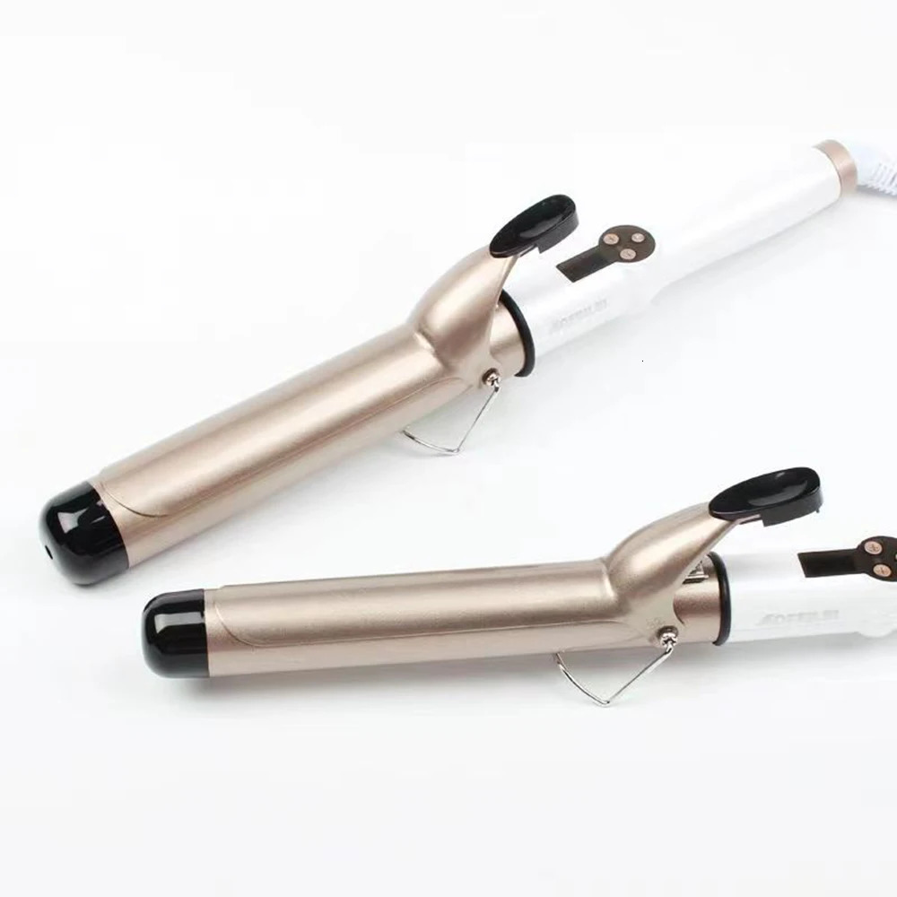 Electric Professional Ceramic Hair Curler LED Curling Iron Roller Curls Wand Waver Hair straightener Styling Tool 9mm38mm 251018