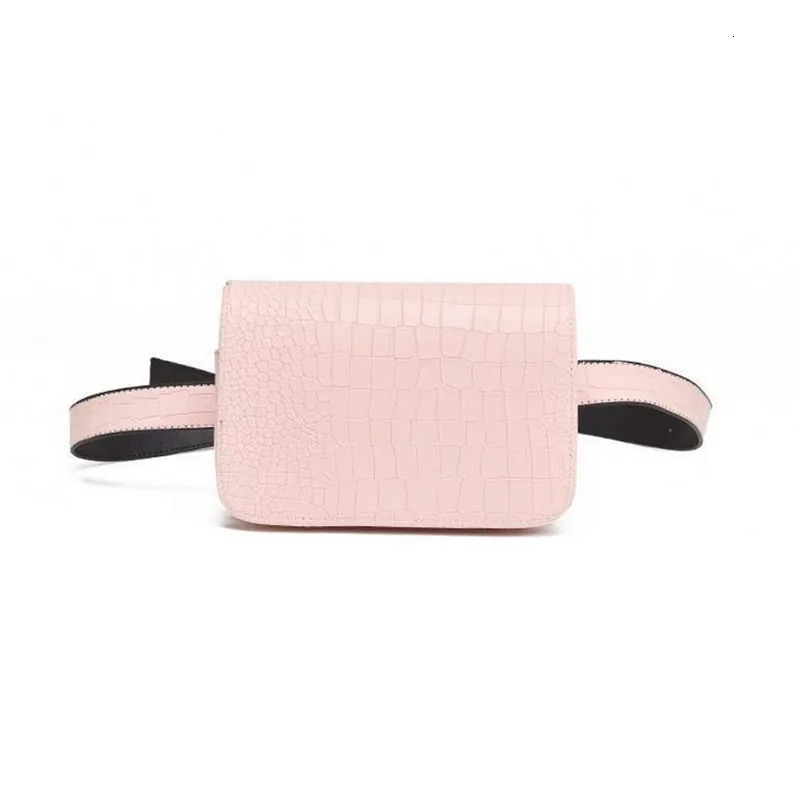 Fashion Alligator Pattern Waist Pack Women PU Leather Adjustable Belt Bag Waist Pack Wallet Crossbody Bag Ladies Bags 207 251021