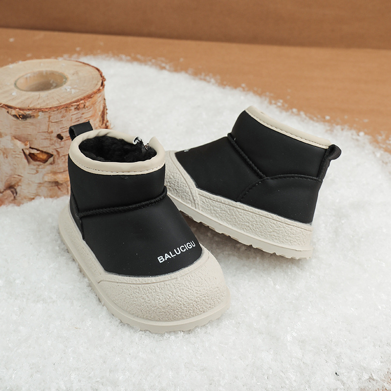 Toddler Infant Snow Boots for Kids Warm Plush Boots Girls Cotton Boots Boys Kidszworld Children Ankle Boots Shoes Sizes 15 - 30 K1190