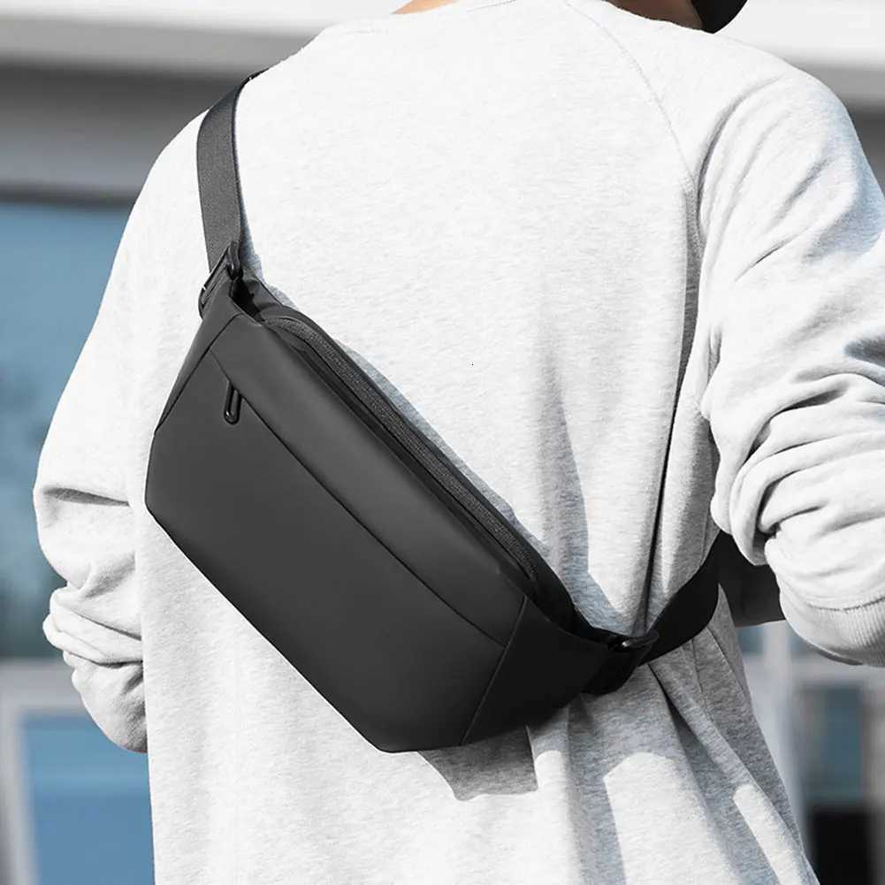 Mens Waist BagFashion Shoulder BagStylish Cross Body Belt BagSport Casual Chest BagMultifunctional Men Daypack For Cycling Z251021