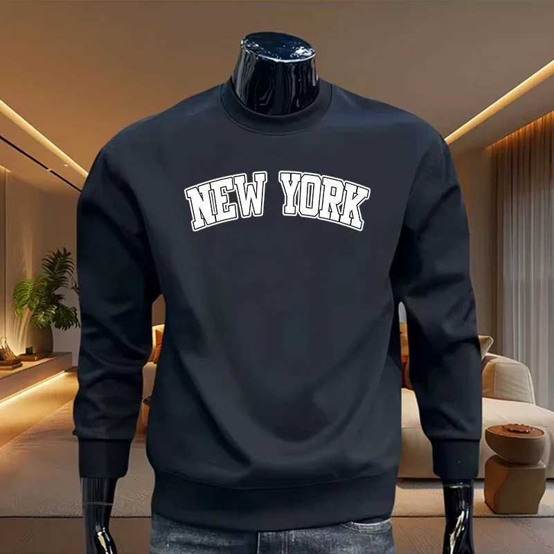 New York Printing Mens Sweatshirts Casual ONeck Tops Outdoors Sports Jogging Mens Clothing Fitness Pullover Street Sportswear W251021